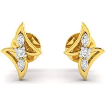 White Gold Earring